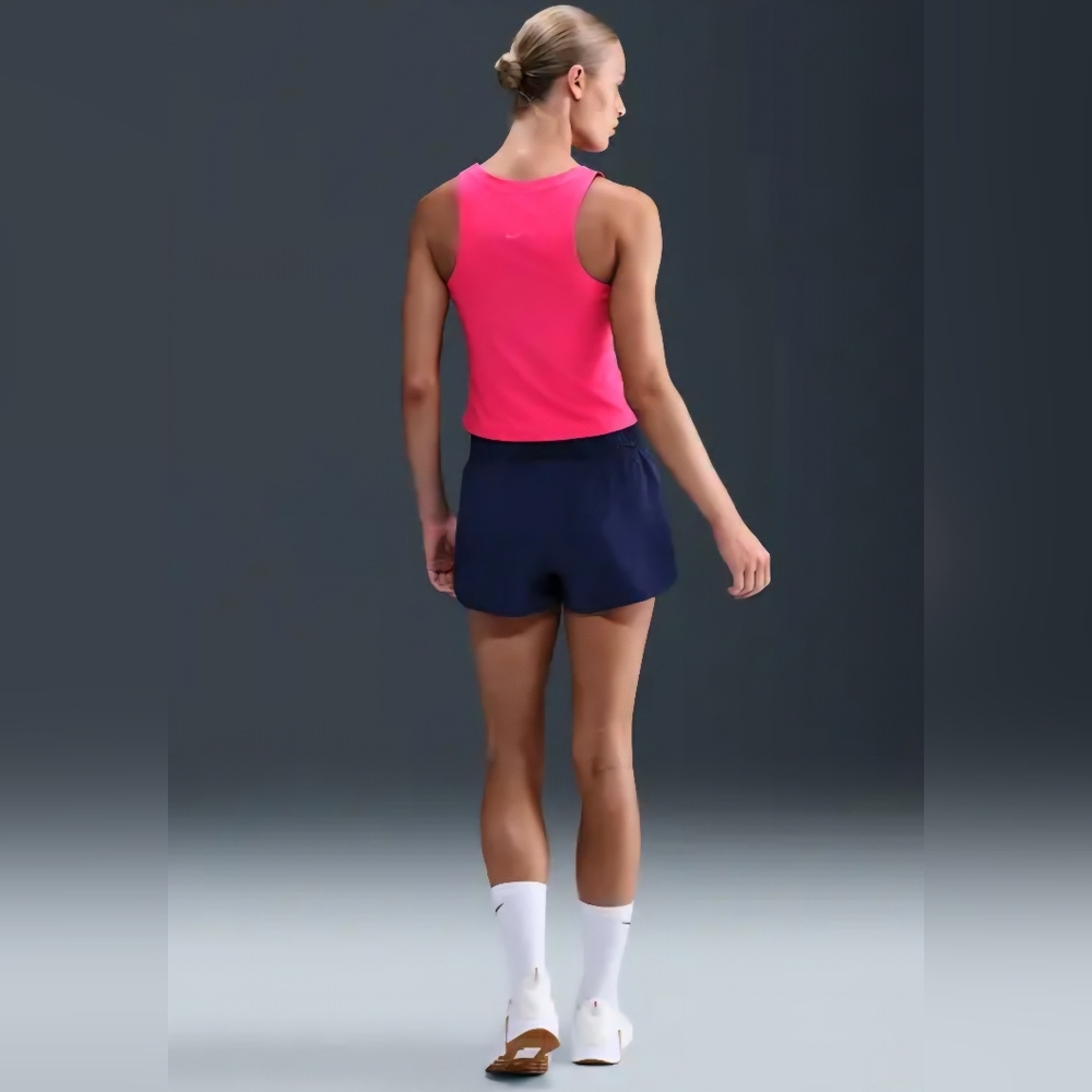 Womens Nike Zenvy Rib Knit Dri-FIT Tank Top.size Medium - Picture 5 of 16